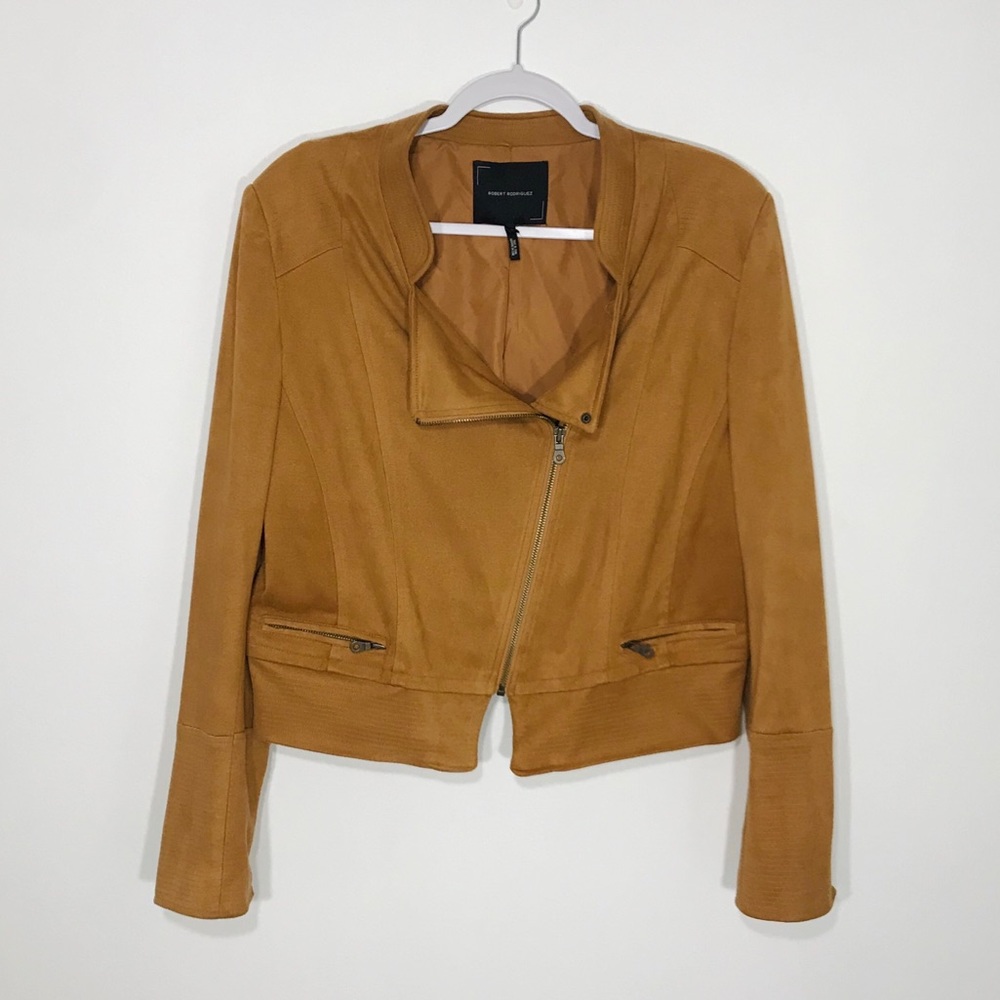 Robert Rodriguez • Ayana Moto Jacket Tan